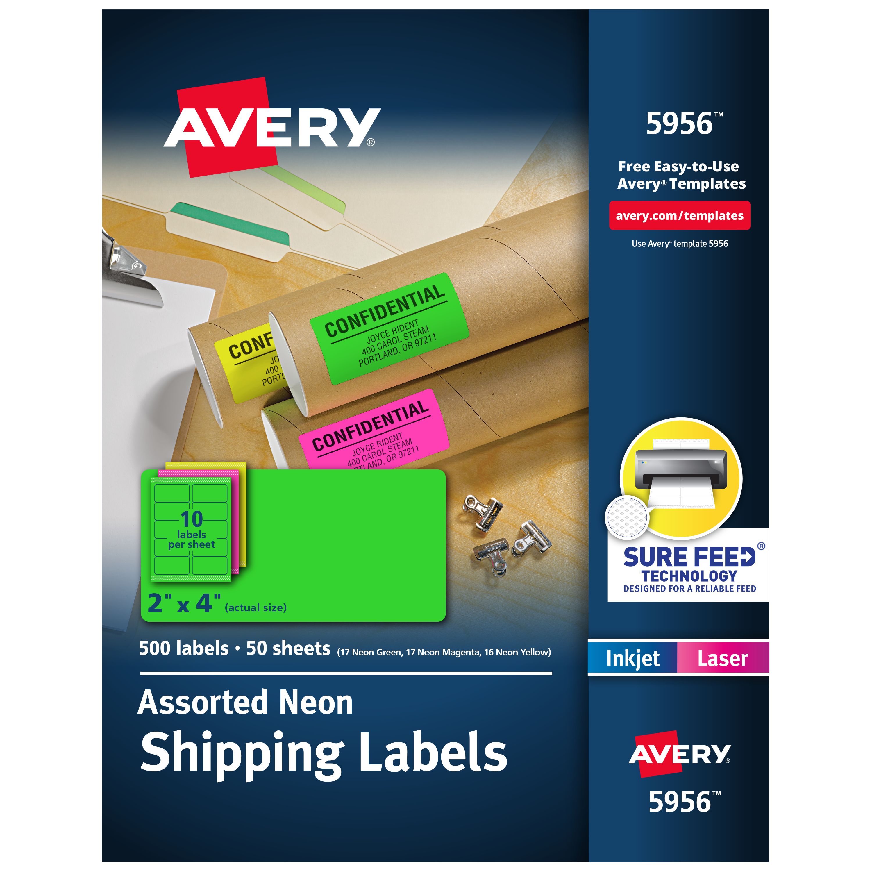 Neon Green Labels, 2
